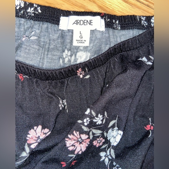 Ardene Blue Puff Sleeve Crop Blouse - Picture 3 of 8